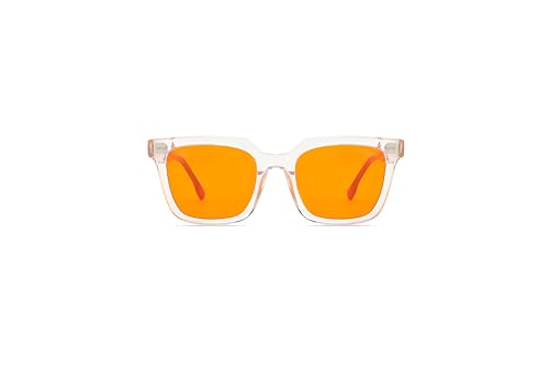 Image of 99.9% Blue Light Blocking Glasses, AR Coating, Computer Screens Gaming for Men Women, Stop Eyestrain, Better Sleep