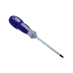 Antrader T25 x 4″ Professional Torx Screwdriver With Magnetic Tip,20.5cm Overall Length（1 Pcs,Blue)