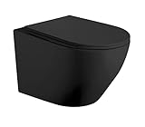 ✅ MEJOR EXPERIENCIA: Asiento extrafino de material Thermodur altamente resistentes. La tapa del inodoro tiene caída amortiguada por lo que no tendrá que preocuparse de golpes. Ofrecemos si es necesario videos de instalación para facilitar al cliente el montaje del WC. Fijaciones ocultas.