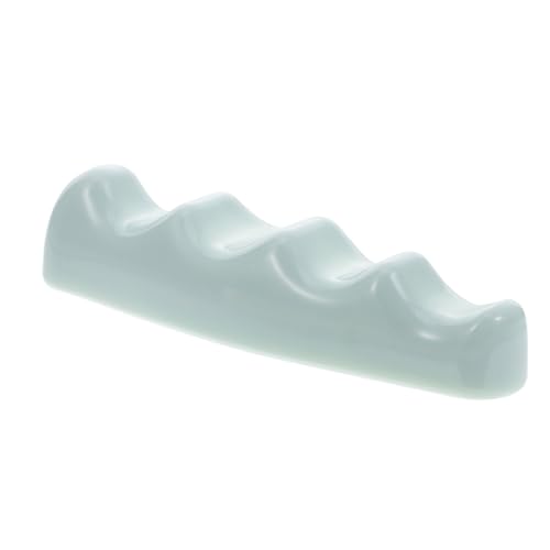 TOKIDNY Portapinceles de Caligrafía Chino Pequeño de Resina Transparente Soporte Práctico para Pinceles de Escritura Estante Portátil para Principiantes y Amantes del Arte Tradicional