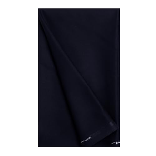 Image of Abhi Fashion Men's Cotton Formal Unstitched Trouser Fabric For Men (Pack Of 2)