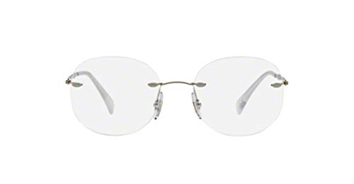 Image of Ray-Ban RX8747 Titanium Oval Prescription Eyeglass Frames