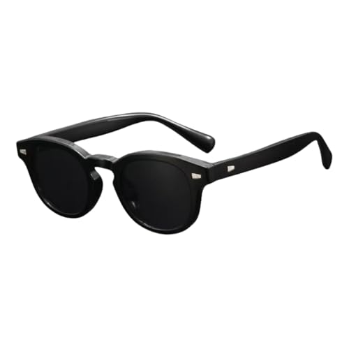 Lunettes de soleil en plastique protection UV et branches rivetées