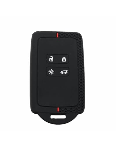 Housse de clé Renault en silicone anti-rayures pour Captur Zoe Austral