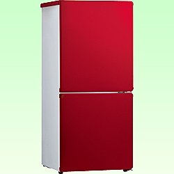 Amazon.co.jp: ユーイング 2ドア冷蔵庫 （110L） MR-P1100-R レッド 