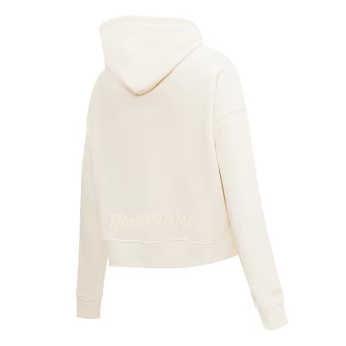 Sudadera corta WNBA de mujer con capucha y rizo francés cómodo 4
