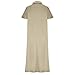 TPSKVT Dress for Women 2026 V Neck Short Sleeve Midi Dress with Pockets Lightweight Fashion Solid Flowy Beach Dresses Beige