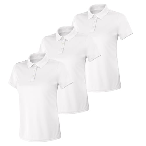 Polo sport cool DRI évacuant l'humidité fini la transpiration vêtement femme M