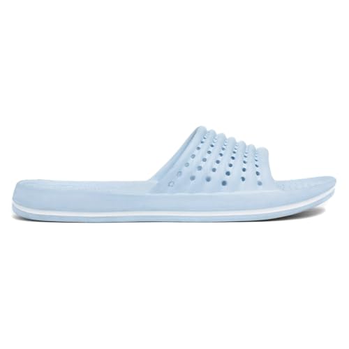 Shoe Zone - Womens Blue EVA Sliders - Size 6 UK - Blue - Image 2