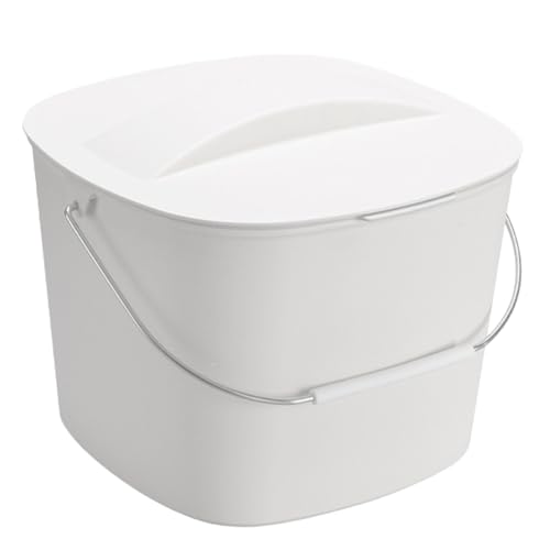 Bote de basura de cocina plástico doble compartimento 1.6 lb