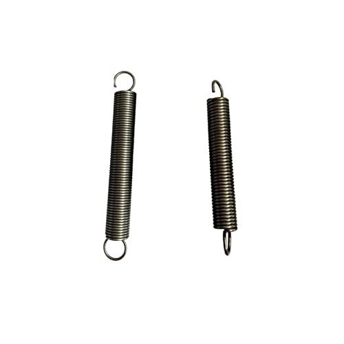 DINGGUANGHE-CUP Extension Springs Stainless Steel Tension Extension Spring Manufacturer 2mm Wire Diameter X 18mm Out Diameter X (105-150) mm Length Multipurpose (Size : 115mm Length)