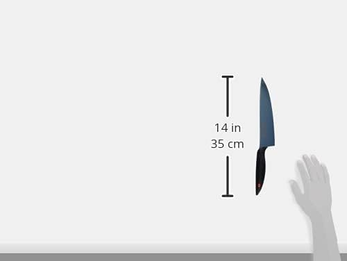 Miniatura 9 de Sumikama Kasumi 22020B Kasumi - Cuchillo con revestimiento de titanio, cuchillo en forma de espada, 7.9 pulgadas (7.9 in), azul, resistente a la