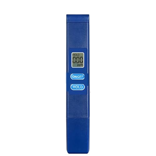 Medidor PH, Medidor portátil de calidad del agua TDS, detector de sonda de aleación de 0-999 ppm con pantalla LCD for agua potable, piscinas, acuicultura y agricultura.