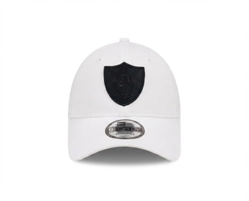 New Era Oakland Raiders League Essential White 9Forty Cap - One-Size 2