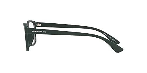 Image of Armani Exchange mens Ax3083u Universal Fit Rectangular Prescription Eyewear Frames