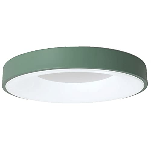 DOBQHWY Luz Lujo Forma Disco Luz Al RAS Lámparas Techo Macaroon Super Bright Lámparas Panel Luz Blanca Fría Iluminación Plana Nórdica Metal Superfino para Dormitorio,Habitación Niño,Vestíbulo,Oficina