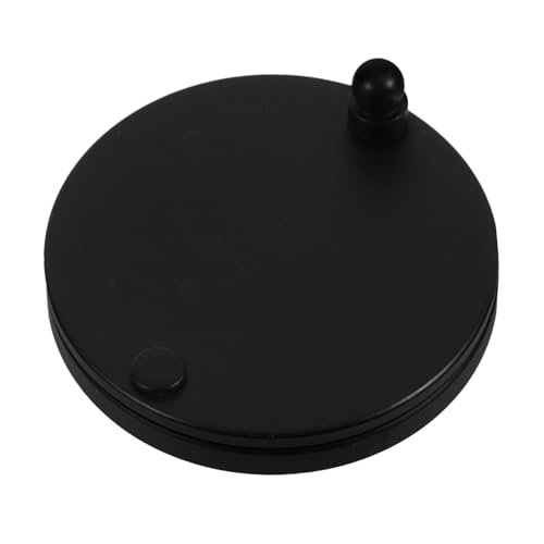 Porta Mirilla Protector de Privacidad ORFOFE para Ojo de Buey en Puerta, Cubierta Autoadhesiva de Metal para Dormitorio en Color Negro