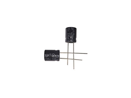 330uF 35V 10X13 +/-20% -40-+105℃ 20 PCS Aluminum Electrolytic Capacitors