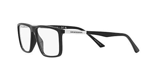 Emporio Armani Men's Ea3221 Rectangular Sunglasses3