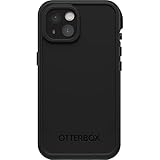OtterBox iPhone 14 (Only) FRĒ Series Waterproof Case with MagSafe (Designed by LifeProof) - Black, Waterproof, Sleek and Stylish (Single Unit Ships in Polybag, Ideal for Business Customer)