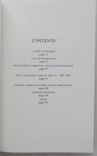 Veil: The Secret Wars of the CIA 1981-1987 0671601172 Book Cover