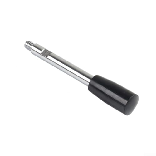 Eawfgtuw Barre de poignée de rechange en acier au carbone pour fraiseuse M6 M8 M10, perceuse filetée, outil de tour de presse (M8 × 116 mm)