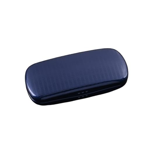 Boîtes à lunettes optiques en alliage d'aluminium portables et rigides pour homme et femme