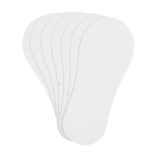 Organisateur de chaussettes invisibles iplusmile en papier blanc pour socquettes, 100 pièces