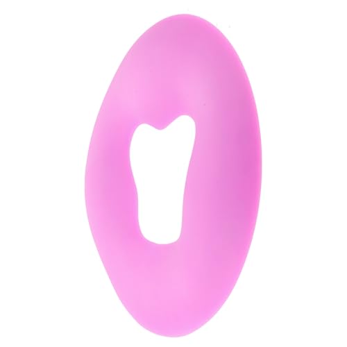 Almohada de masaje facial TPR color púrpura para camilla de estética