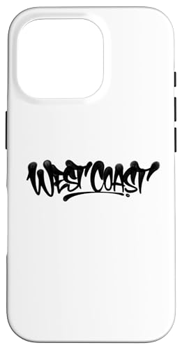 West Coast �O���t�B�e�B �X�g���[�g�A�[�g �n���h�X�^�C�� USA ���y�Y �X�}�z�P�[�X iPhone 16 Pro �p