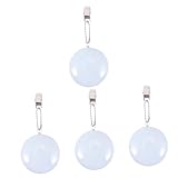 Hemobllo 4 Stück Handtasche Nachtlicht Nachtwanderlicht Taschenlicht Für Handtaschen Rucksack-tasche Runde Handtasche Led-licht Lampen Elektronisches Bauteil Taschenlampe Original Fräulein