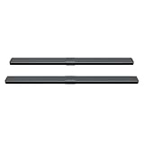 HD Ridez Stainless Steel Running Board Step 5in Black Compatible with Dodge Ram 1500 2006-2008 Mega Cab & Ram 2500 3500 2006-2009 (Nerf Bar Side Steps Side Bars)(96in Full Cab Version)
