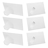 Gatuida 10 Stück Pack Papier Fotorahmen 6 Zoll Weiß mit Staffelei Leerer...