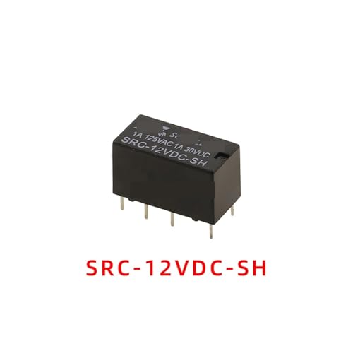 Relais électromécanique SRC-12VDC-SH 8 broches pour PCB 5 pièces - 2