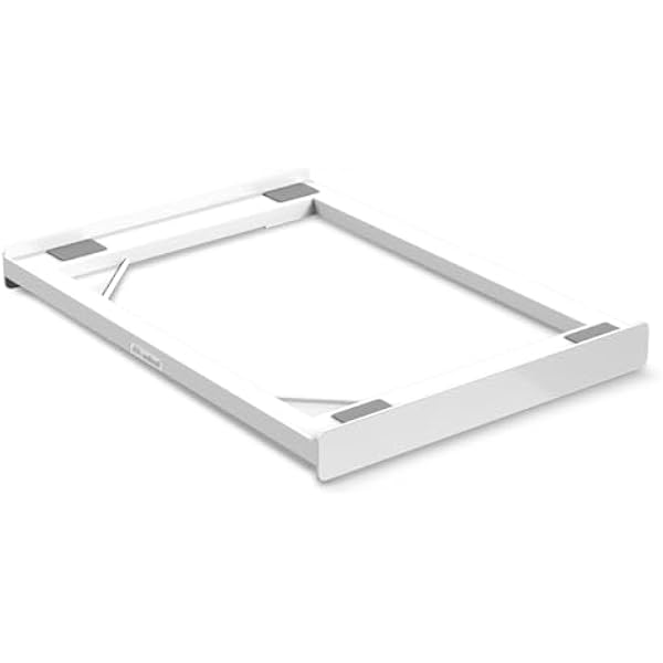 Meliconi Torre Slim L45 656116 Zestaw Nakładek do Pralek, Biały, Do 250 kg