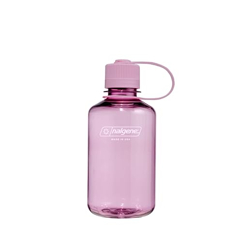 Image of Nalgene 16 oz Narrow Mouth Water Bottle, Cherry Blossom