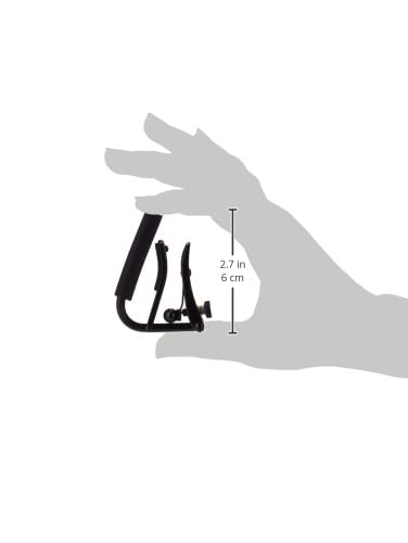 C1K Shubb Capo Noir Series Capo Guitarra Acústica - Preto Cromado