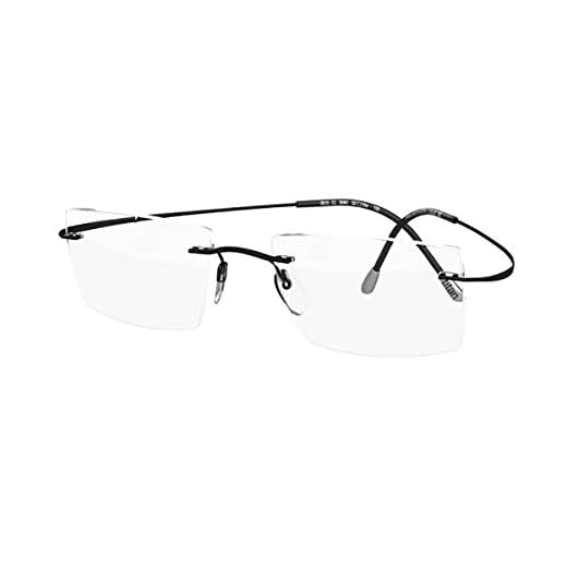 Silhouette Eyeglasses TMA Must Collection 2017 (5515) 9040 Jet Black 52/19/150