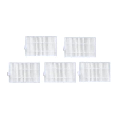 ���[���[�u���V �T�C�h�u���V HEPA�t�B���^�[ Proscenic 800T Liectroux C30B �t�B���^�[ ���{�b�g�|���@�p�[�c MopS �Z�b�g�ƌ݊�������(5 pcs-01)