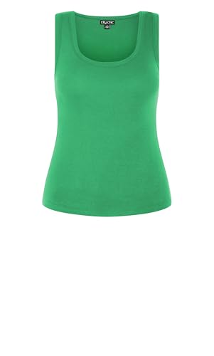 Image of City Chic Plus Size Tank Top, Lara Tank