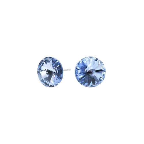 Seona Rivoli �N���X�^���C�������O �X�^�b�h�C�������O ���f�B�[�X ��h���� �X�e�����X�X�`�[���W���G���[�A�����p�C�������O, 8.3mm, �N���X�^��, ��΂Ȃ�
