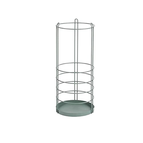 Support de porte-parapluie en métal rond 25xh60 cm bac de rangement pour cannes et bâtons