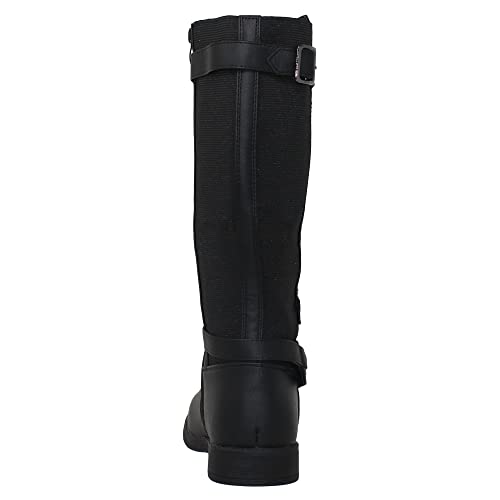 Generation Y Girl's Mid-Calf Knee-High Boots Riding Zip Closure3