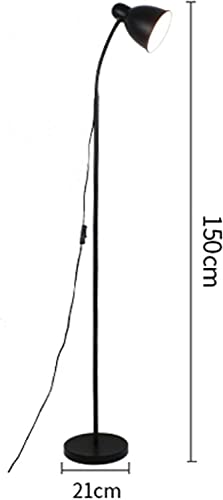 Lampadaire en fer robuste avec bras flexible et commande à distance - 3