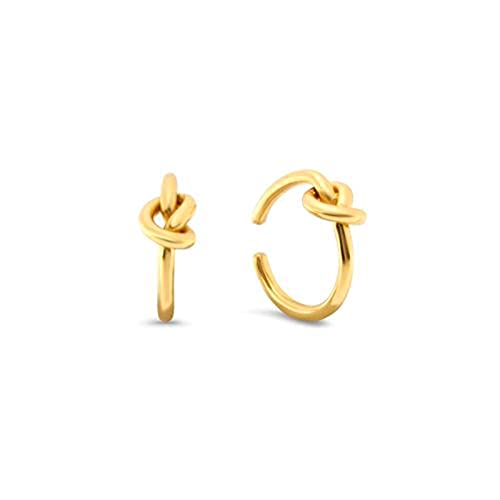 Stil personalisierte knotenlose Ohrclip Ohr Manschette Ohrring Schmuck Pendientes Platte