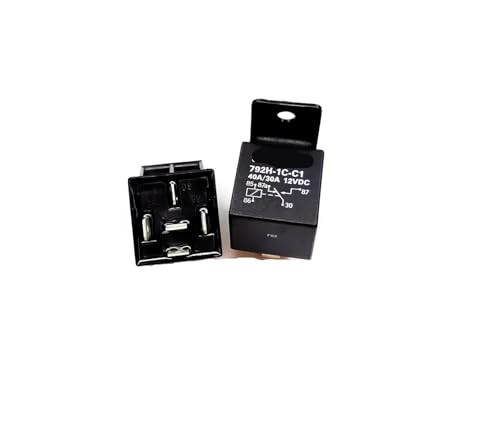 Relais 12V 792H-1C-C1 inverseur 5 pin 40A pour commutation et réparation auto
