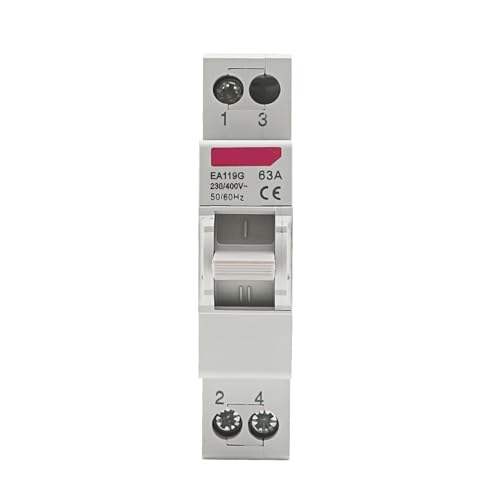 Interruptor de transferencia manual 40A evite cortes con este conmutador 1P MTS 2