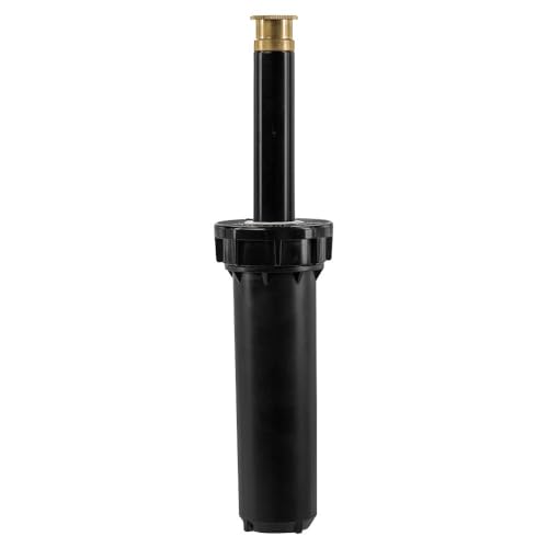 Orbit 80312 4-inch Professional Pressure-Regulating Pop-Up Spray Head Sprinkler with 15-Foot Brass Nozzle Full Spray