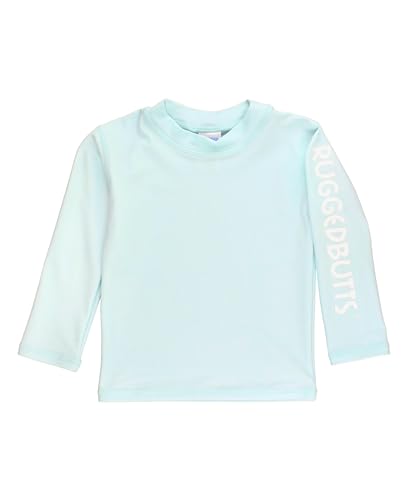 RUGGEDBUTTS® Baby/Toddler Boys Long Sleeve Rash Guard Swim Shirt w/UPF 50+