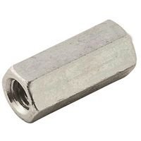 Coupler 3/8-24 Zinc Fine Thrd